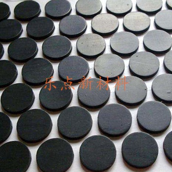 Black silicone foot pad